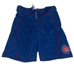 Chicago Cubs Blue Swim Suit Swimming Shorts Trunks Mens XXL MLB General Mech